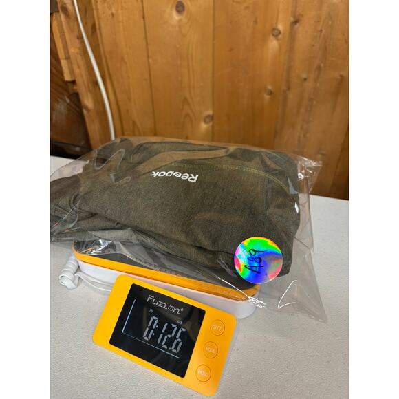 Reebok Men’s 3/4 Zip Pullover Green Size M Athletic Training Casual GUC - Picture 5 of 5